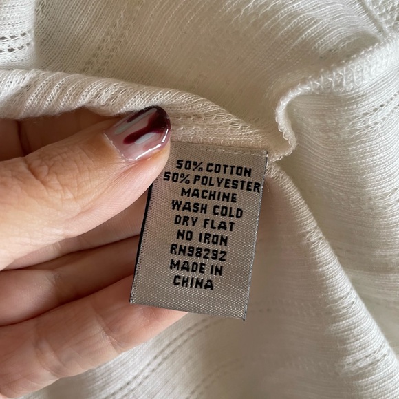 Tibi White Tunic with Buttons Size S - Picture 9 of 9